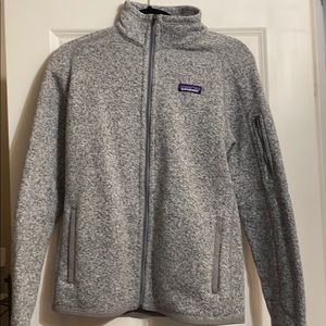 Patagonia Better Sweater Jacket in “Birch White”
